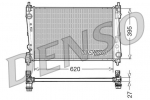 Radiaator,mootorijahutus DENSO DRM13015