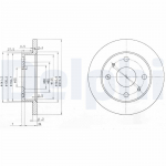 Piduriketas DELPHI BG3561