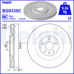 Piduriketas DELPHI BG9339C