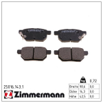 Piduriklotsi komplekt,ketaspidur ZIMMERMANN 25016.143.1