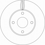 Piduriketas TRW DF6593