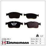 Piduriklotsi komplekt,ketaspidur ZIMMERMANN 22386.185.1