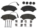 Piduriklotsi komplekt,ketaspidur BREMBO P 23 161