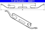 Vedru, Pidurisadul ATE 11.8116-0133.1