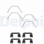 Lisakomplekt, ketaspiduriklotsid DELPHI LX0375