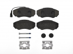 Piduriklotsi komplekt,ketaspidur BREMBO P 23 091