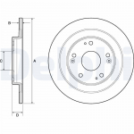 Piduriketas DELPHI BG4773C