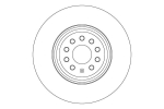 Piduriketas TRW DF6770S