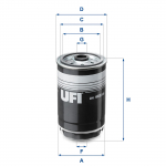 K&uuml;tusefilter UFI 24.468.00