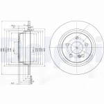 Piduriketas DELPHI BG3757