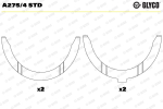 Distantsseib,v&auml;ntv&otilde;ll GLYCO A275/4 STD