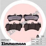 Piduriklotsi komplekt,ketaspidur ZIMMERMANN 23693.965.1