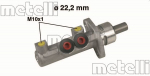 Peapiduri silinder METELLI 05-0327