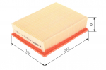 &Otilde;hufilter BOSCH 1 457 433 713
