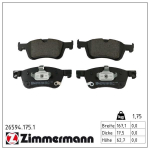 Piduriklotsi komplekt,ketaspidur ZIMMERMANN 26594.175.1
