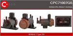 Survemuundur, heitgaaside juhtimine CASCO CPC71007GS