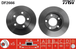Piduriketas TRW DF2666