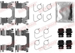 Lisakomplekt, ketaspiduriklotsid QUICK BRAKE 109-0053