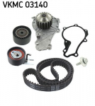 Veepump + hammasrihmakomplekt SKF VKMC 03140