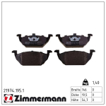 Piduriklotsi komplekt,ketaspidur ZIMMERMANN 21974.195.1