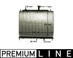 Radiaator,mootorijahutus MAHLE CR 1304 000P