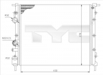 Radiaator,mootorijahutus TYC 728-0026