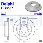 Piduriketas DELPHI BG3557