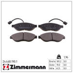 Piduriklotsi komplekt,ketaspidur ZIMMERMANN 24468.190.1