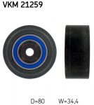 Seade-/juhtrull,hammasrihm SKF VKM 21259