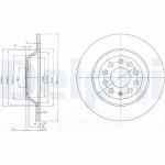 Piduriketas DELPHI BG3956C