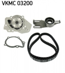Veepump + hammasrihmakomplekt SKF VKMC 03200