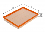 &Otilde;hufilter BOSCH F 026 400 356