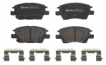 Piduriklotsi komplekt,ketaspidur BREMBO P 10 073