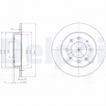 Piduriketas DELPHI BG4017
