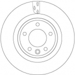 Piduriketas TRW DF6956S