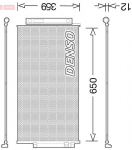 Kondensaator,kliimaseade DENSO DCN09047