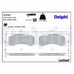 Piduriklotsi komplekt,ketaspidur DELPHI LP3307