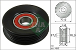 Pingutusrull,soonrihm Schaeffler INA 531 0853 10