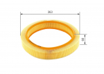 &Otilde;hufilter BOSCH 1 457 429 992