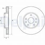 Piduriketas DELPHI BG4667C