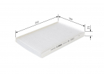 Filter,salongi&otilde;hk BOSCH 1 987 432 183