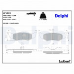 Piduriklotsi komplekt,ketaspidur DELPHI LP1515