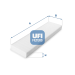 Filter,salongi&otilde;hk UFI 53.156.00