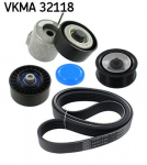 Soonrihmakomplekt SKF VKMA 32118