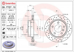 Piduriketas BREMBO 09.7727.1X