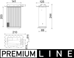 Kompressori&otilde;hu radiaator MAHLE CI 642 000P