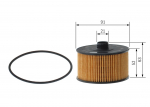 &Otilde;lifilter BOSCH F 026 407 231