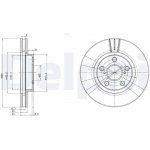 Piduriketas DELPHI BG3347