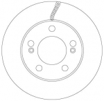 Piduriketas TRW DF6888