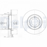 Piduriketas DELPHI BG3738